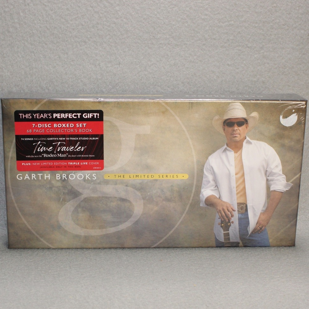 Garth Brooks The Limited Series 7-Disc Box Set Time Traveler Triple Live New